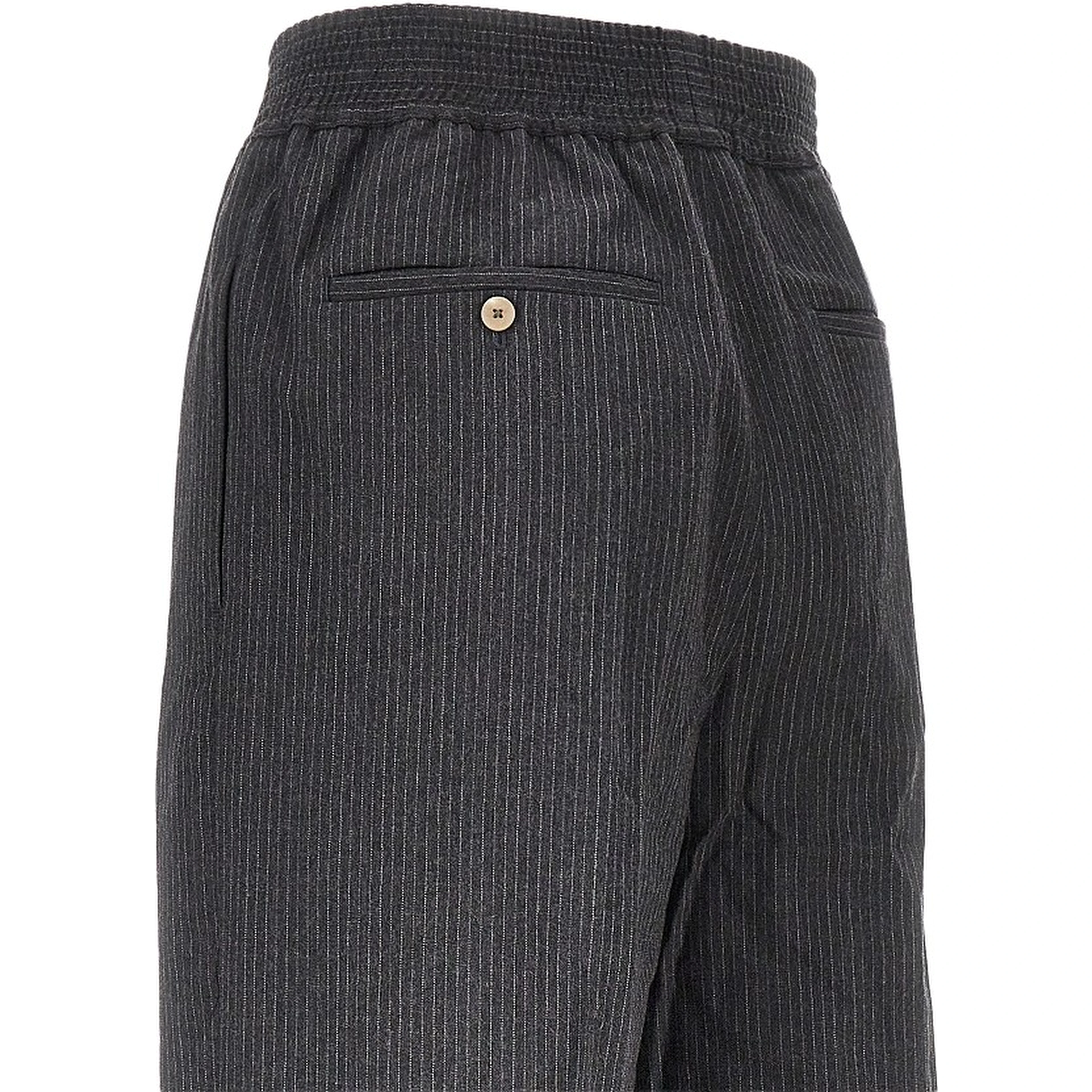 'Miami' pants with pin-striped motif
