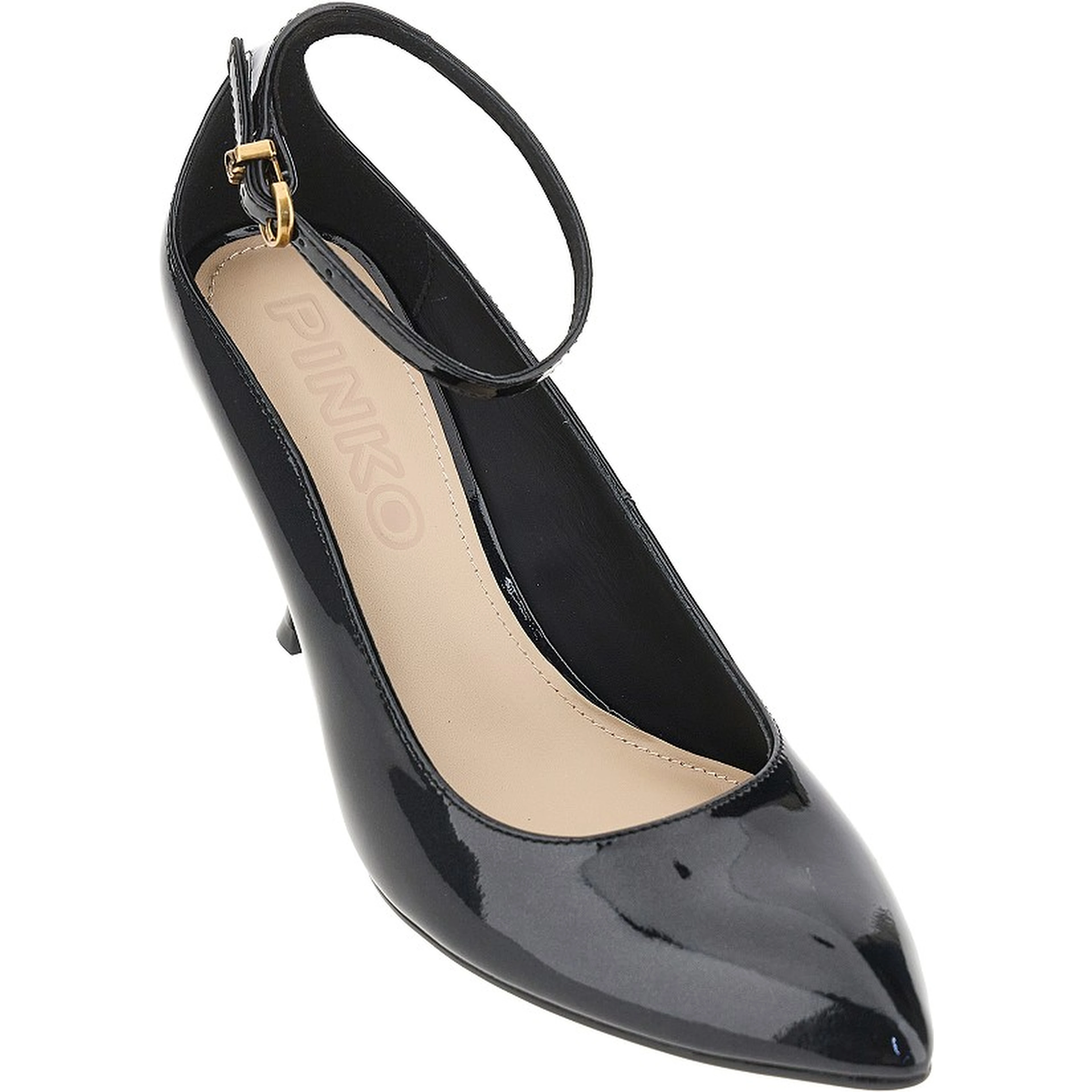 Patent-leather pumps