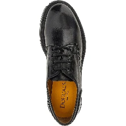Leather laced shoes