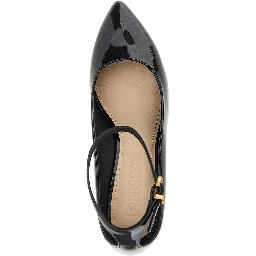 Patent-leather pumps
