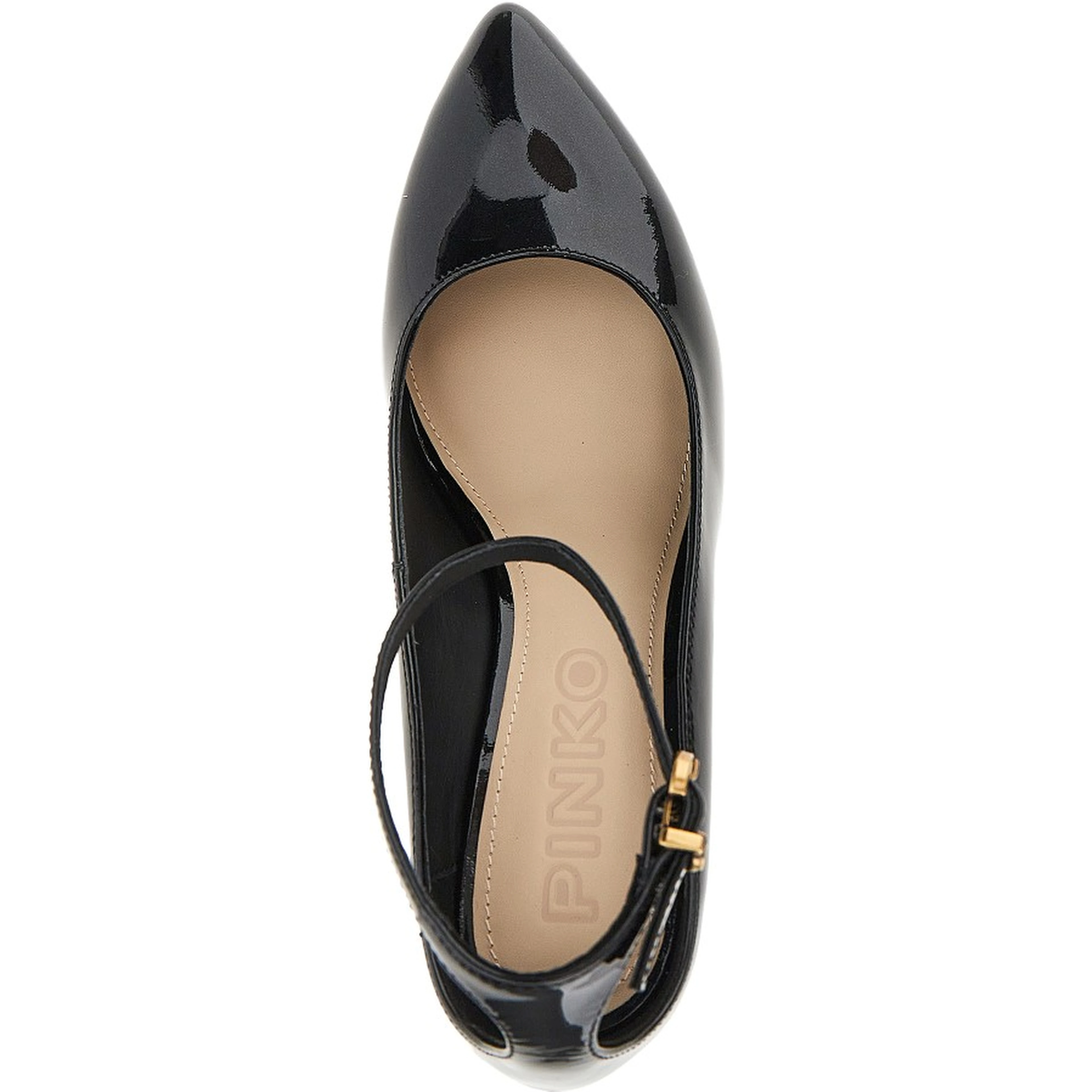 Patent-leather pumps