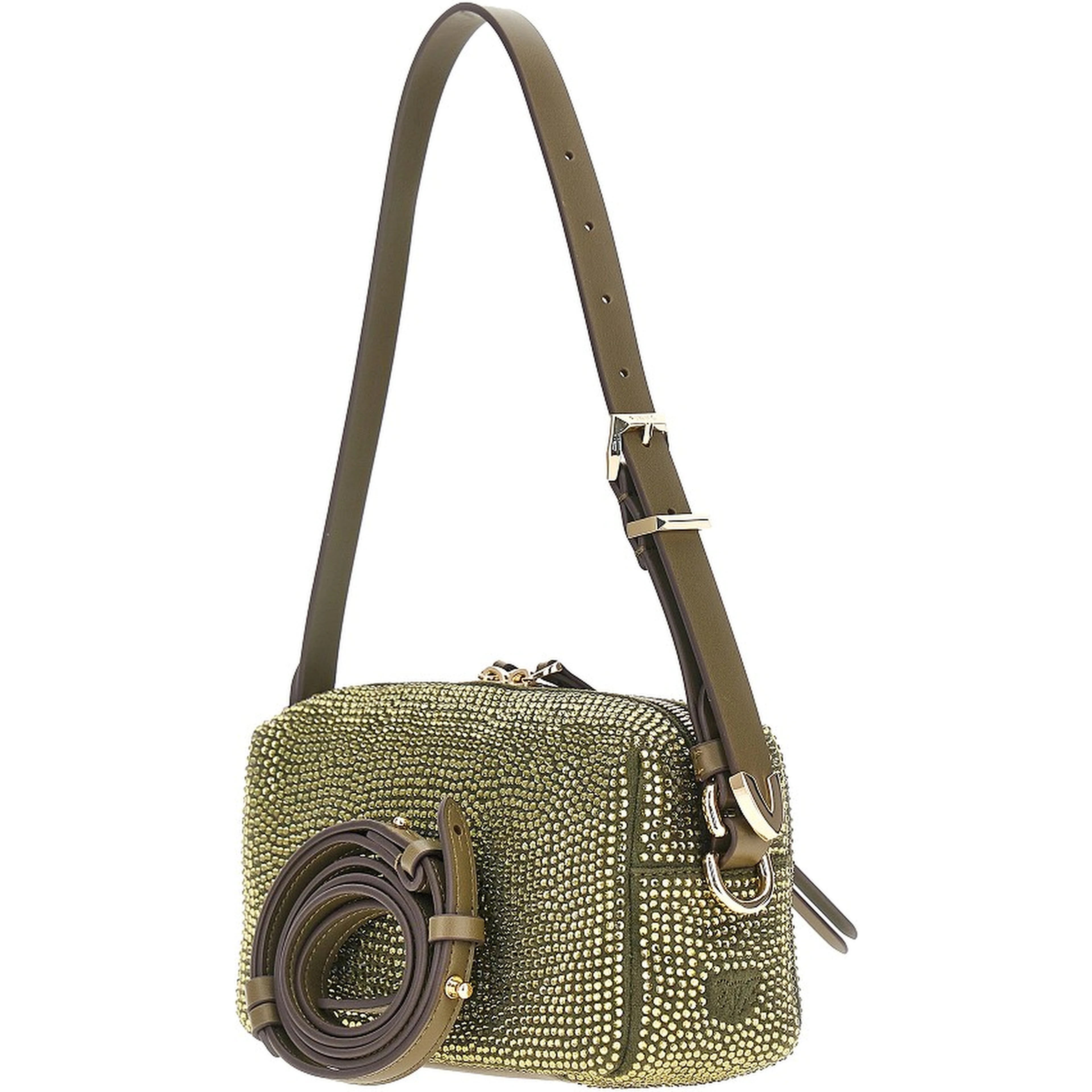 Full Strass Mini crossbody bag