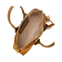 Suede leather small 'Escape Bag' bag