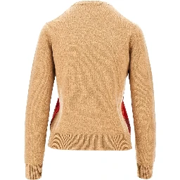 Cashmere lozenge sweater
