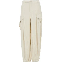 Twill cargo pants