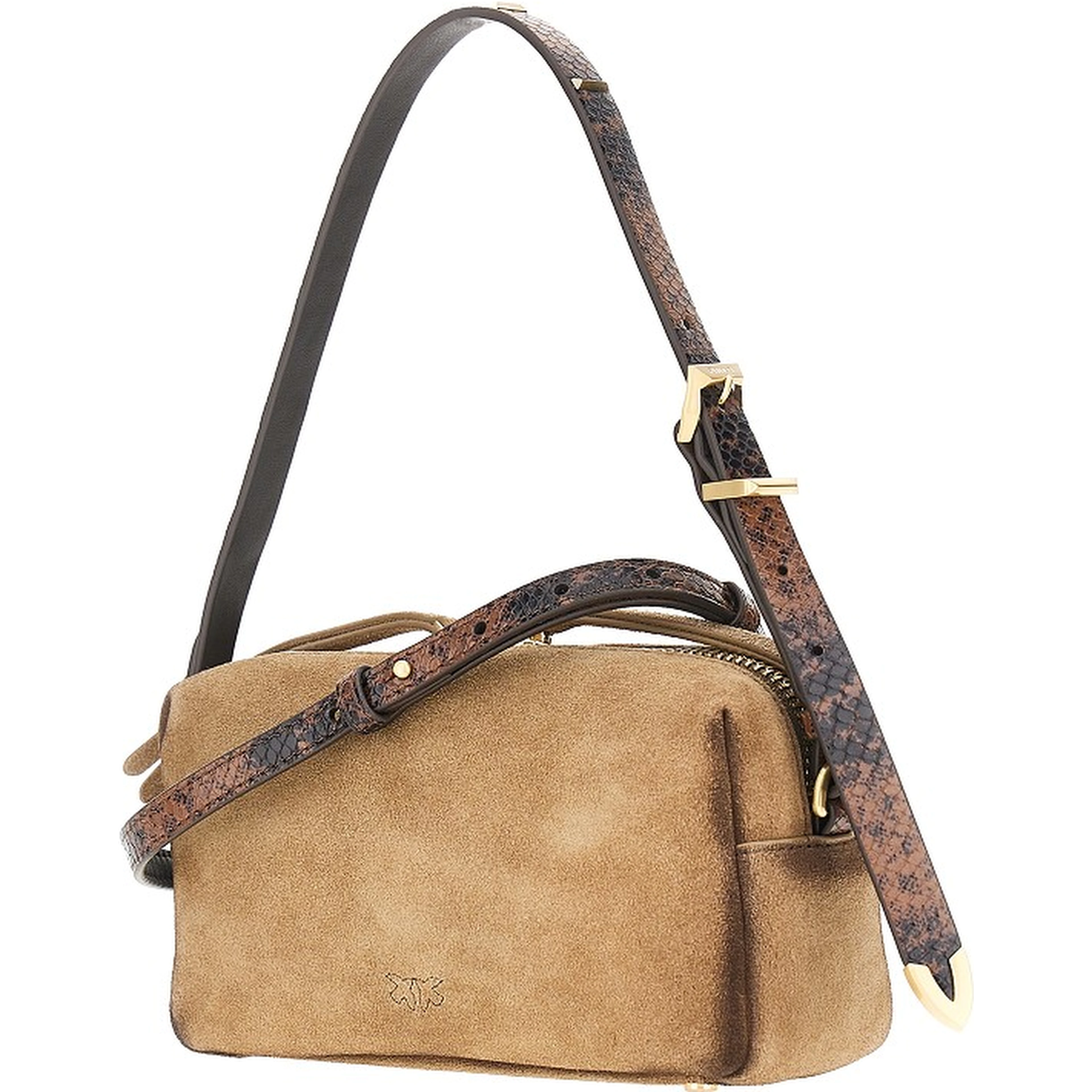 Suede leather Mini crossbody bag