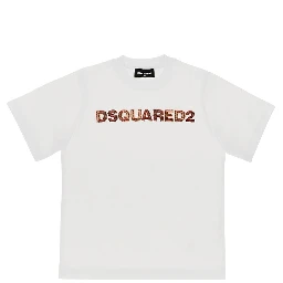 Cotton T-shirt with logo embroidery