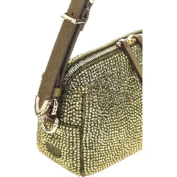 Full Strass Mini crossbody bag
