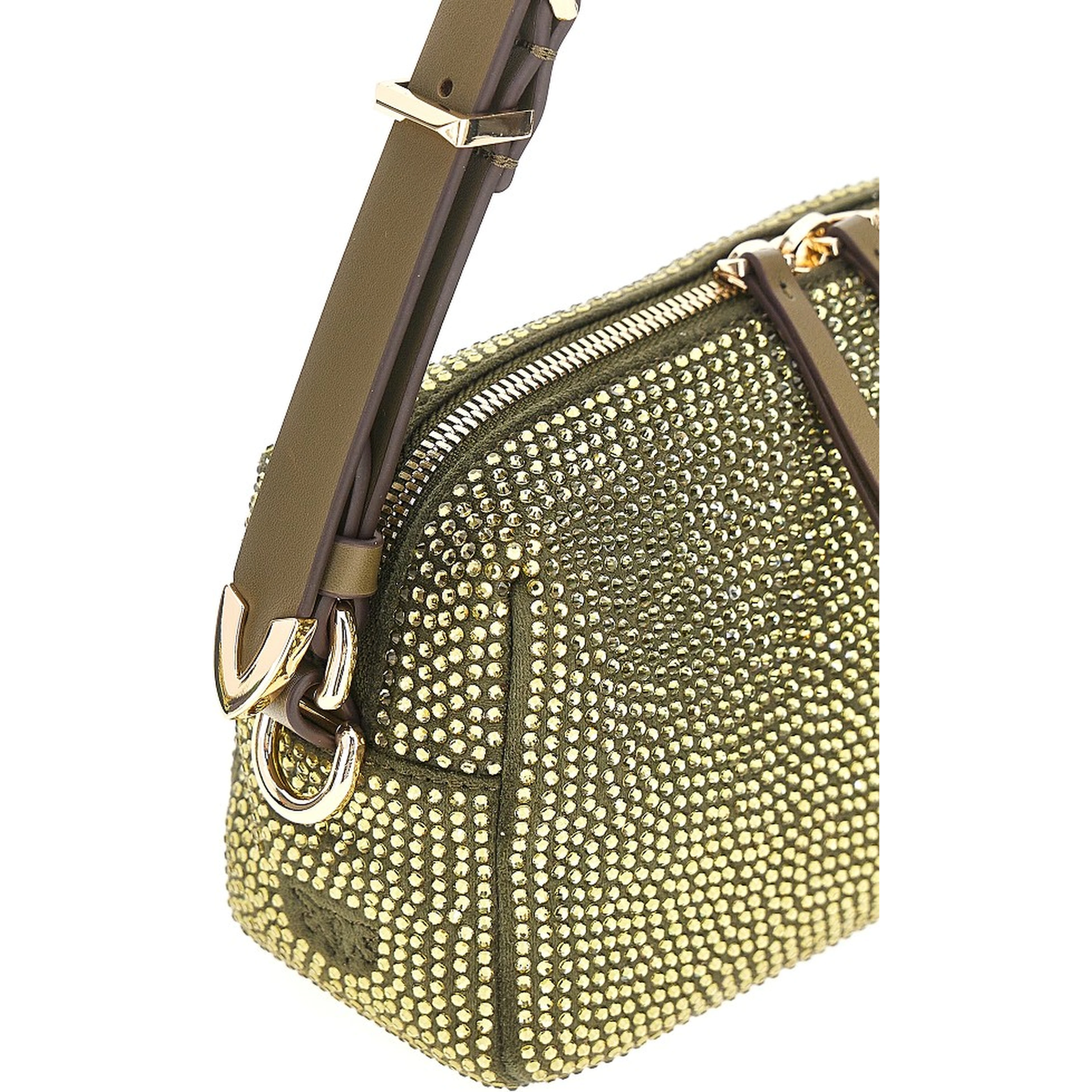 Full Strass Mini crossbody bag