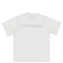Cotton T-shirt with logo embroidery