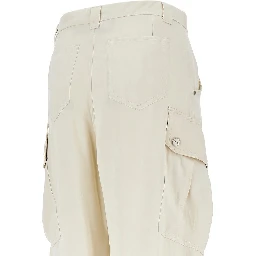 Twill cargo pants