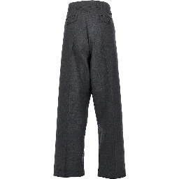 'Patch' Tropical Wool pants
