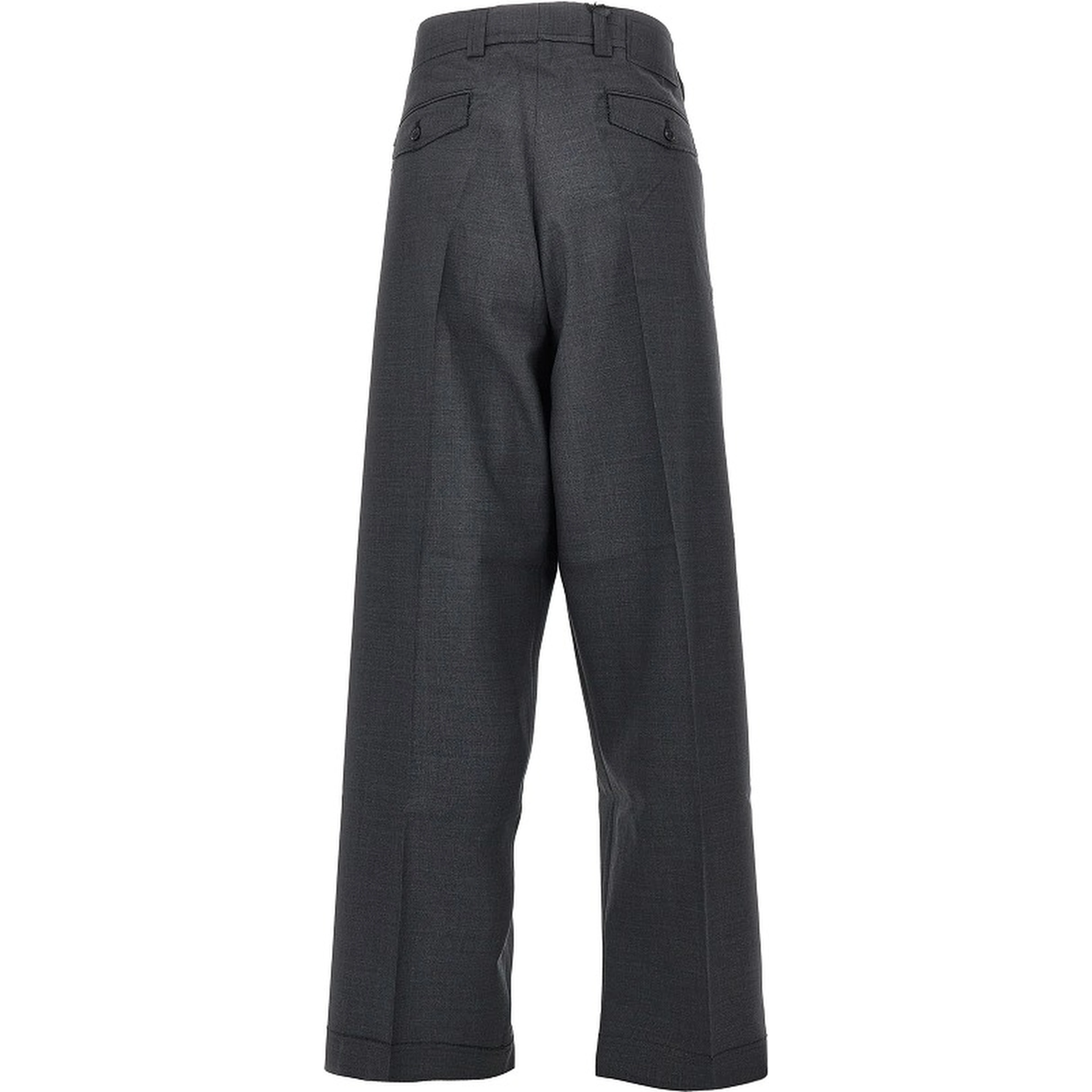 'Patch' Tropical Wool pants