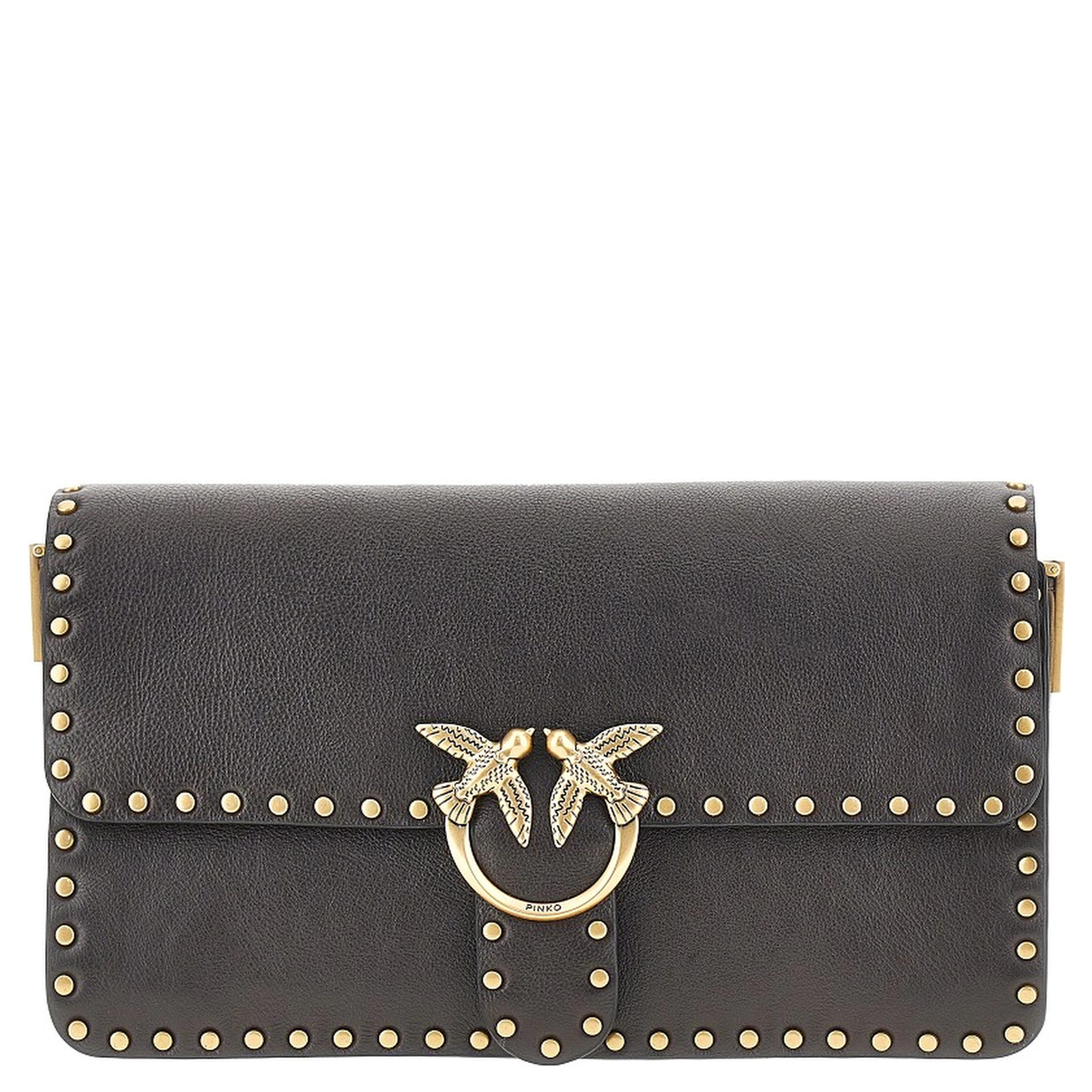 'Love One Slouchy' leather bag with studs