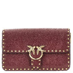 Small 'Love One Slouchy' bag with studs