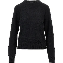 Merino wool crewneck sweater