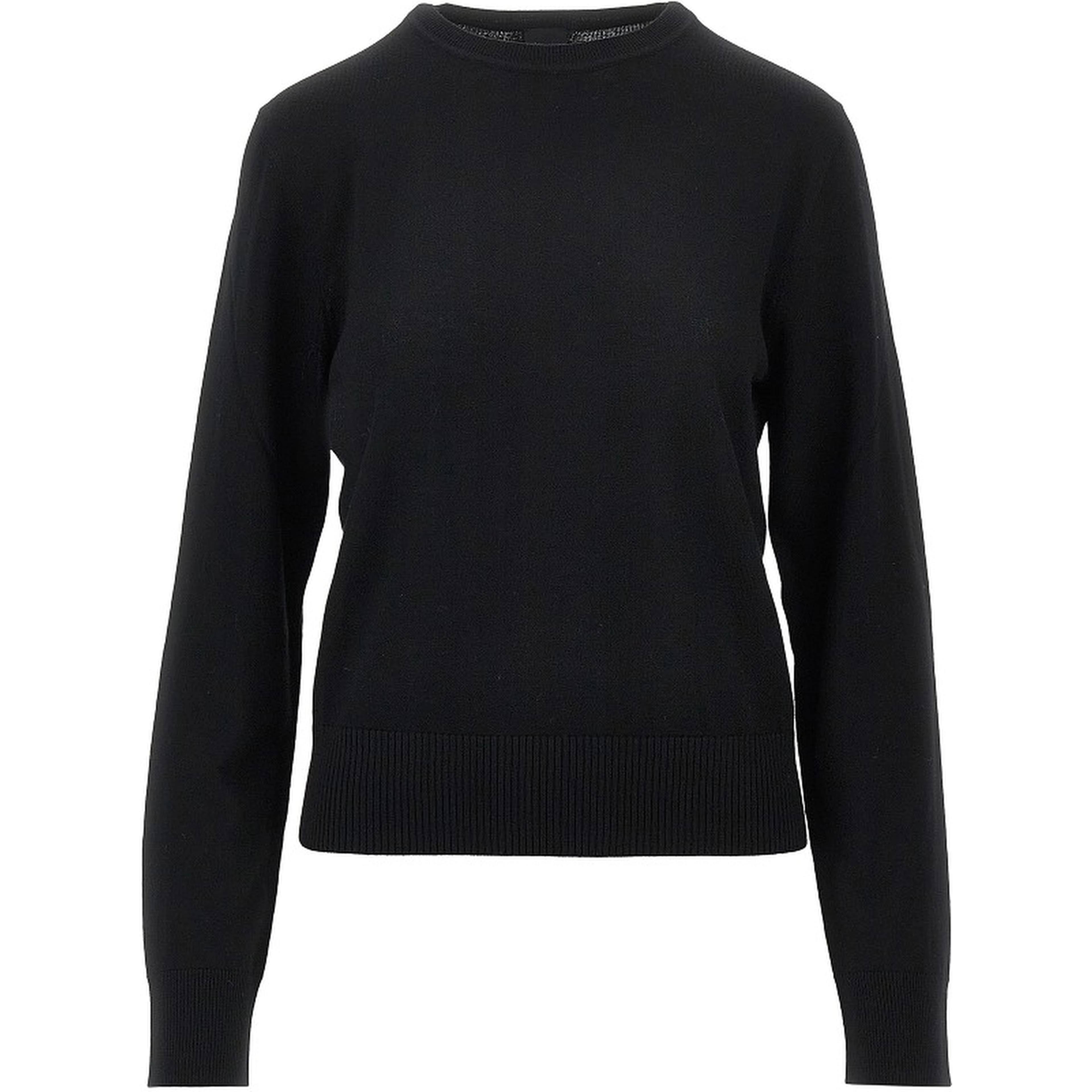 Merino wool crewneck sweater