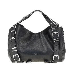 Leather small 'D-One' bag