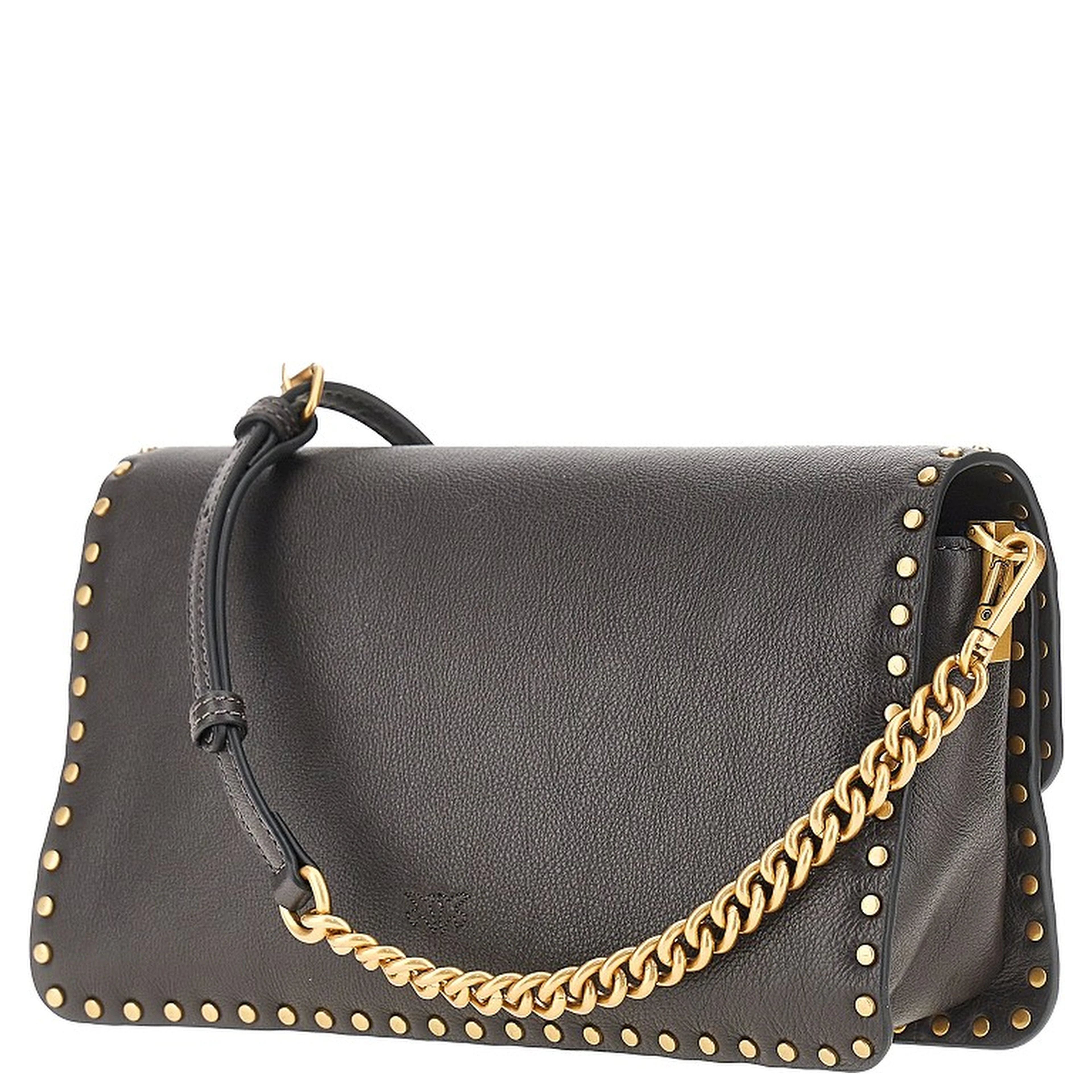'Love One Slouchy' leather bag with studs