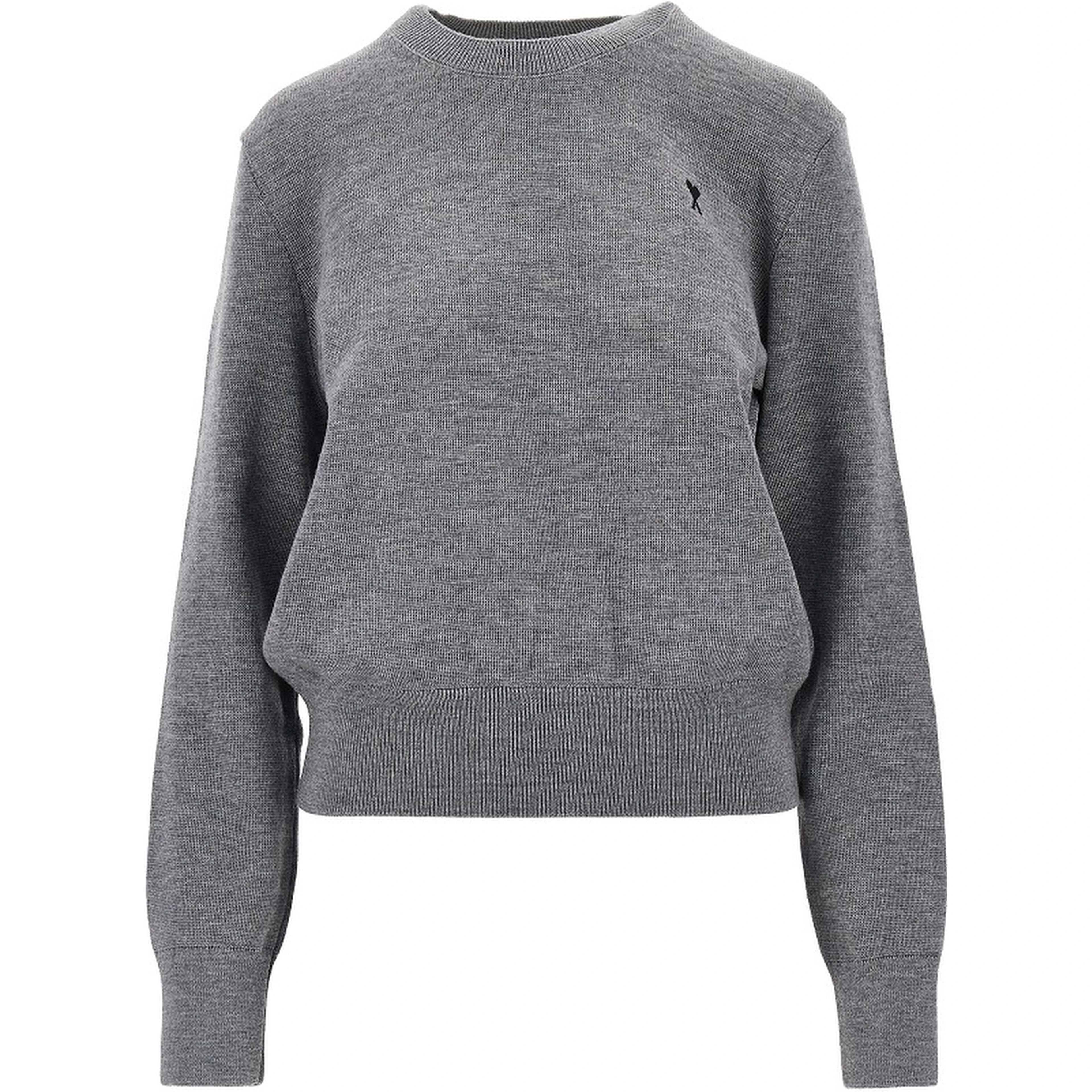 Ami de Coeur embroidery crewneck sweater
