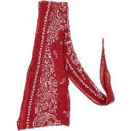 Cashmere-blend scarf with Bandana motif