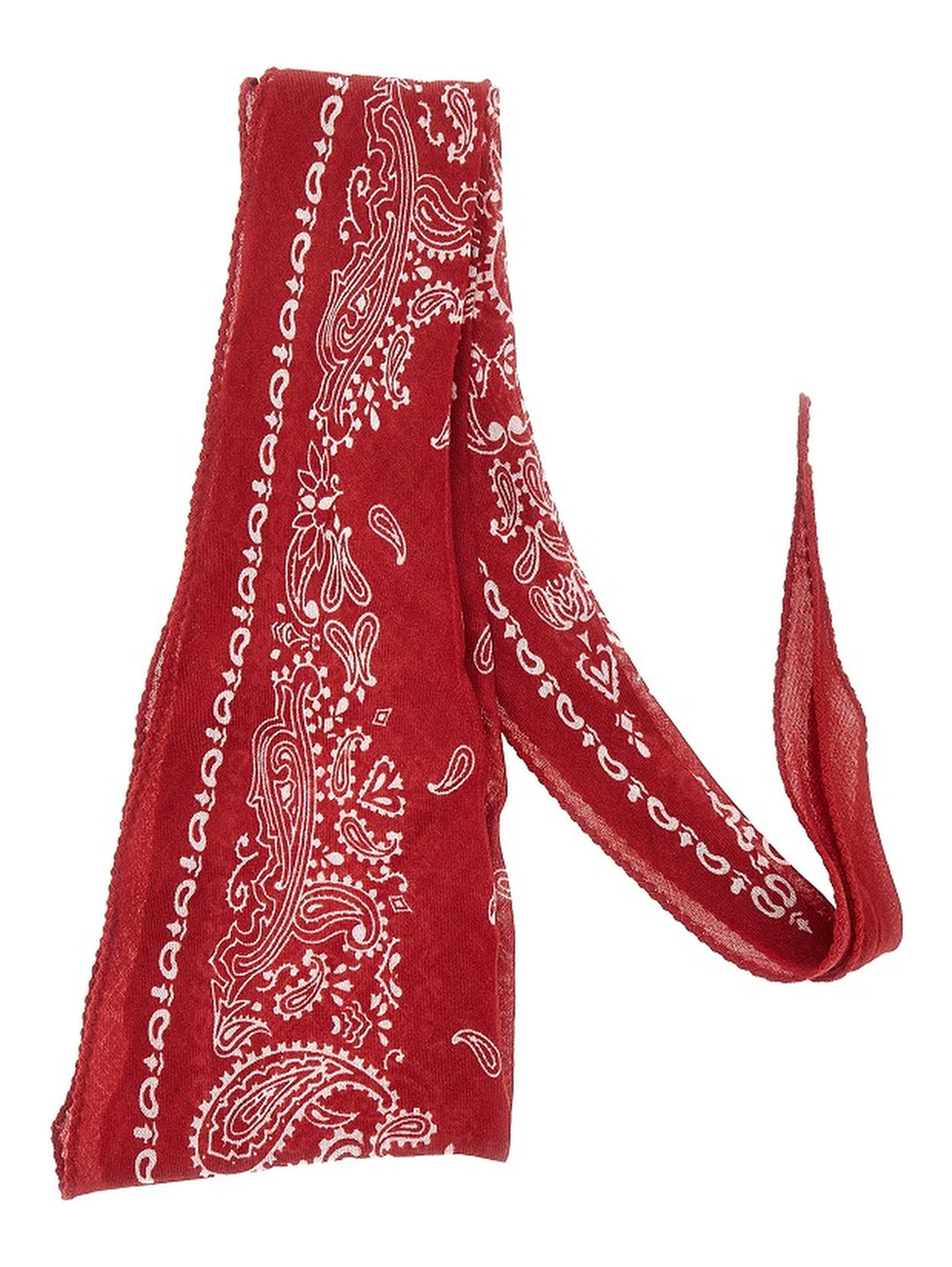 Cashmere-blend scarf with Bandana motif