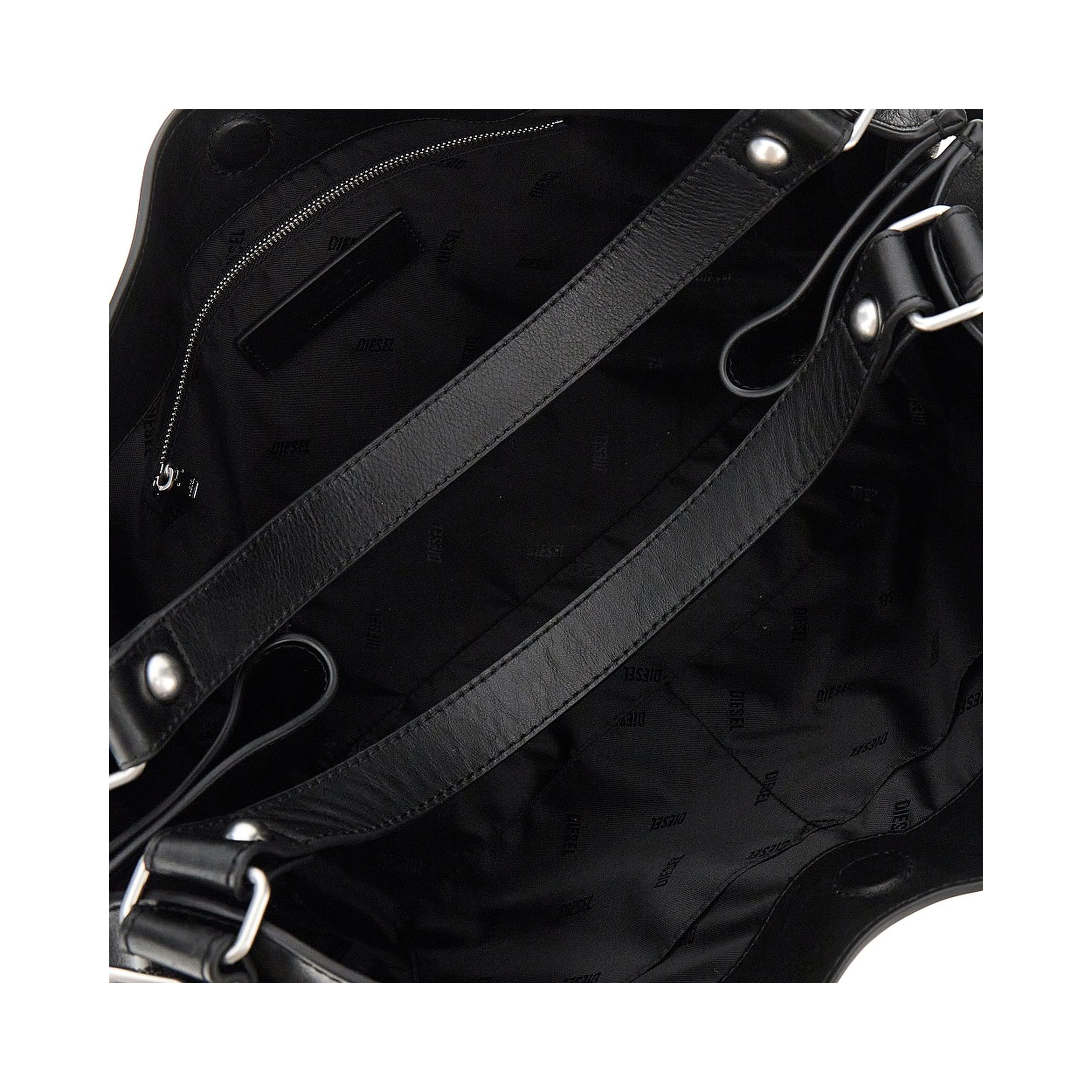 Leather small 'D-One' bag