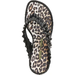 GANNI x Melissa rubber thong heel