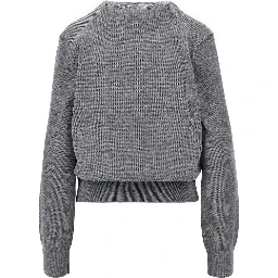 Ami de Coeur embroidery crewneck sweater