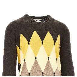 Lozenge cashmere sweater