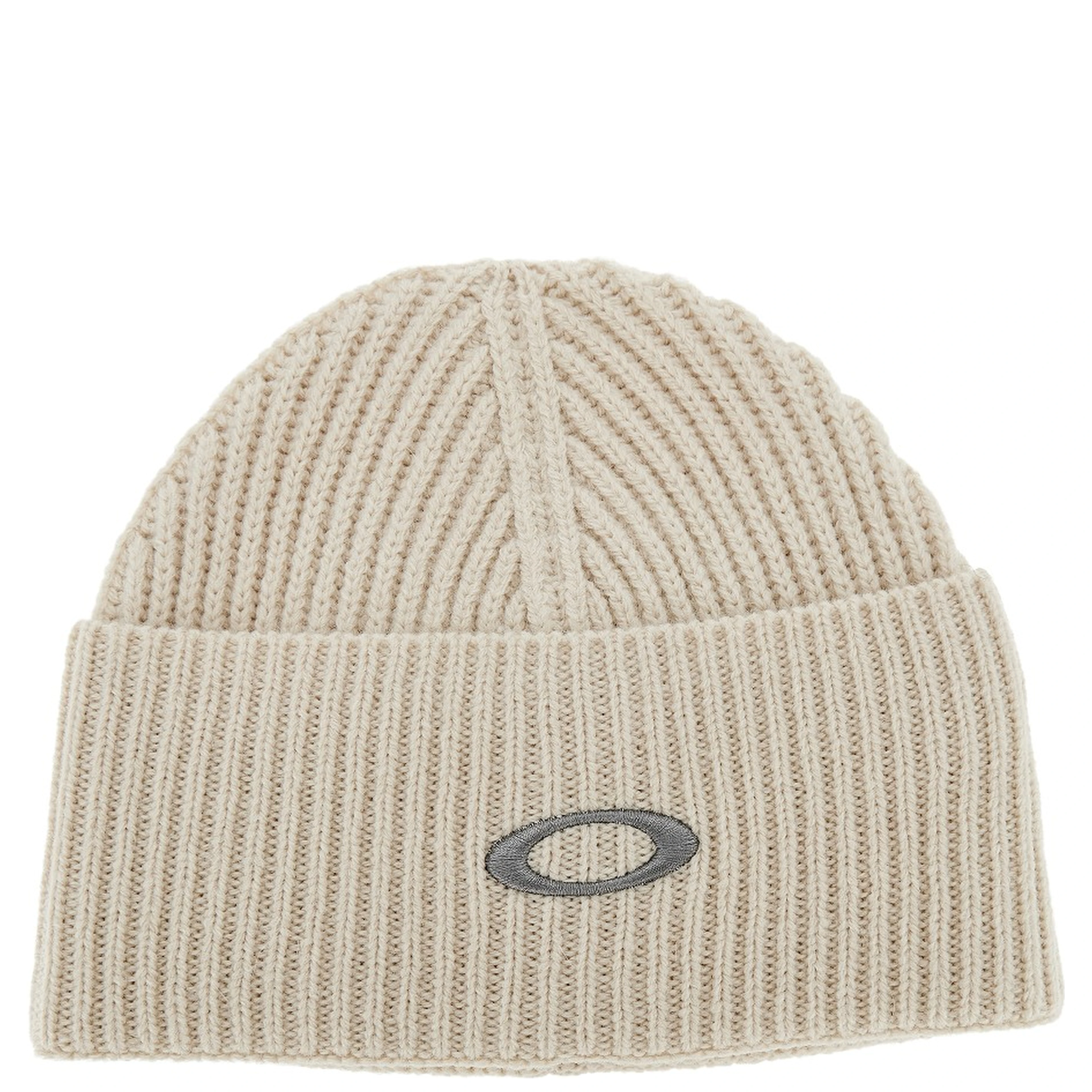 'Ellipse' ribbed beanie hat