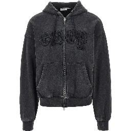 Cotton-blend 'Gothic' sweatshirt