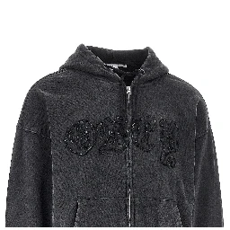 Cotton-blend 'Gothic' sweatshirt