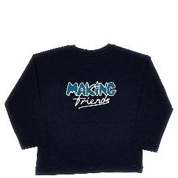 Long-sleeved printed T-shirt