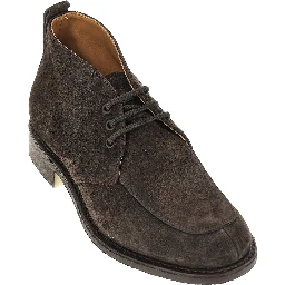 Suede leather desert boots