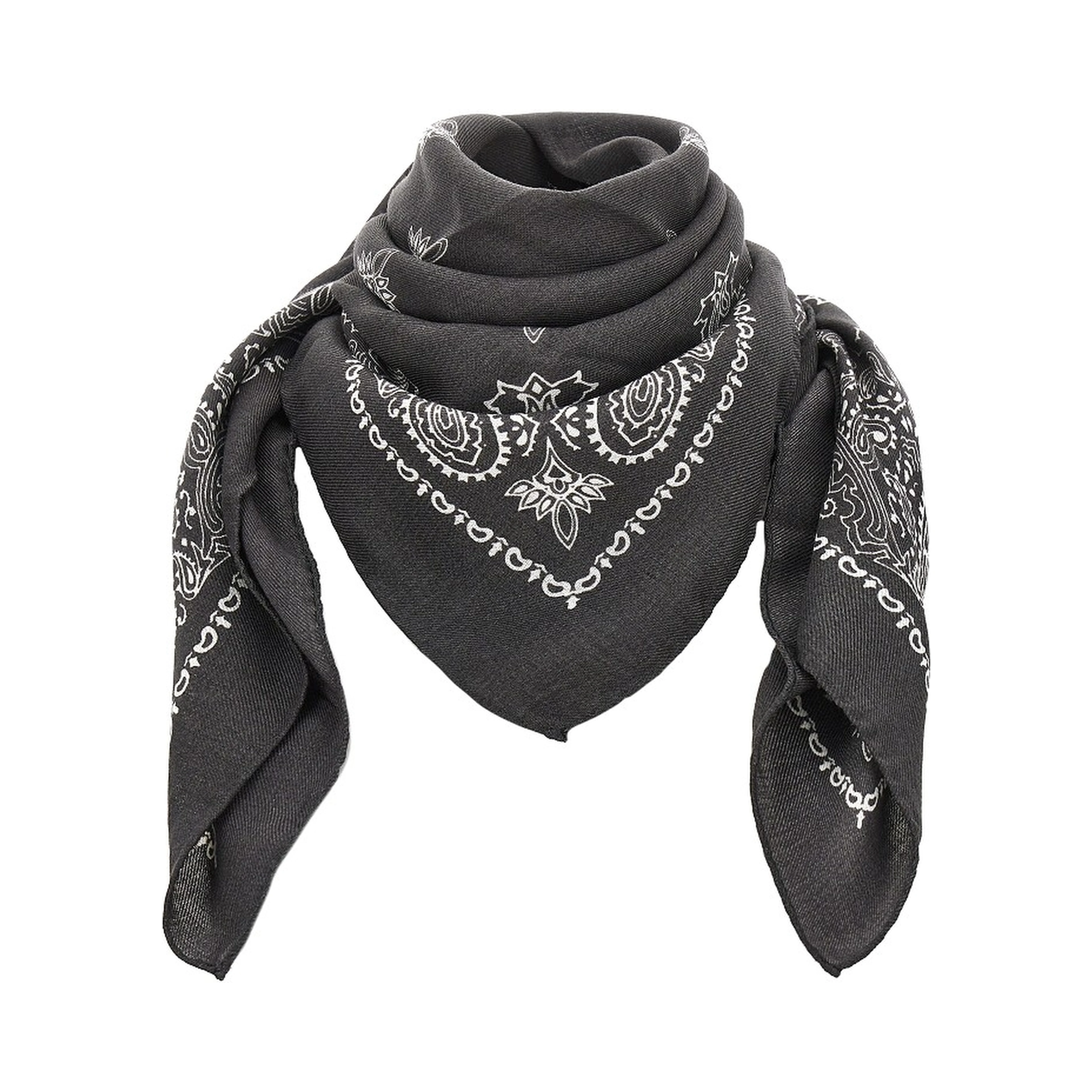 'Judy' wool squared scarf