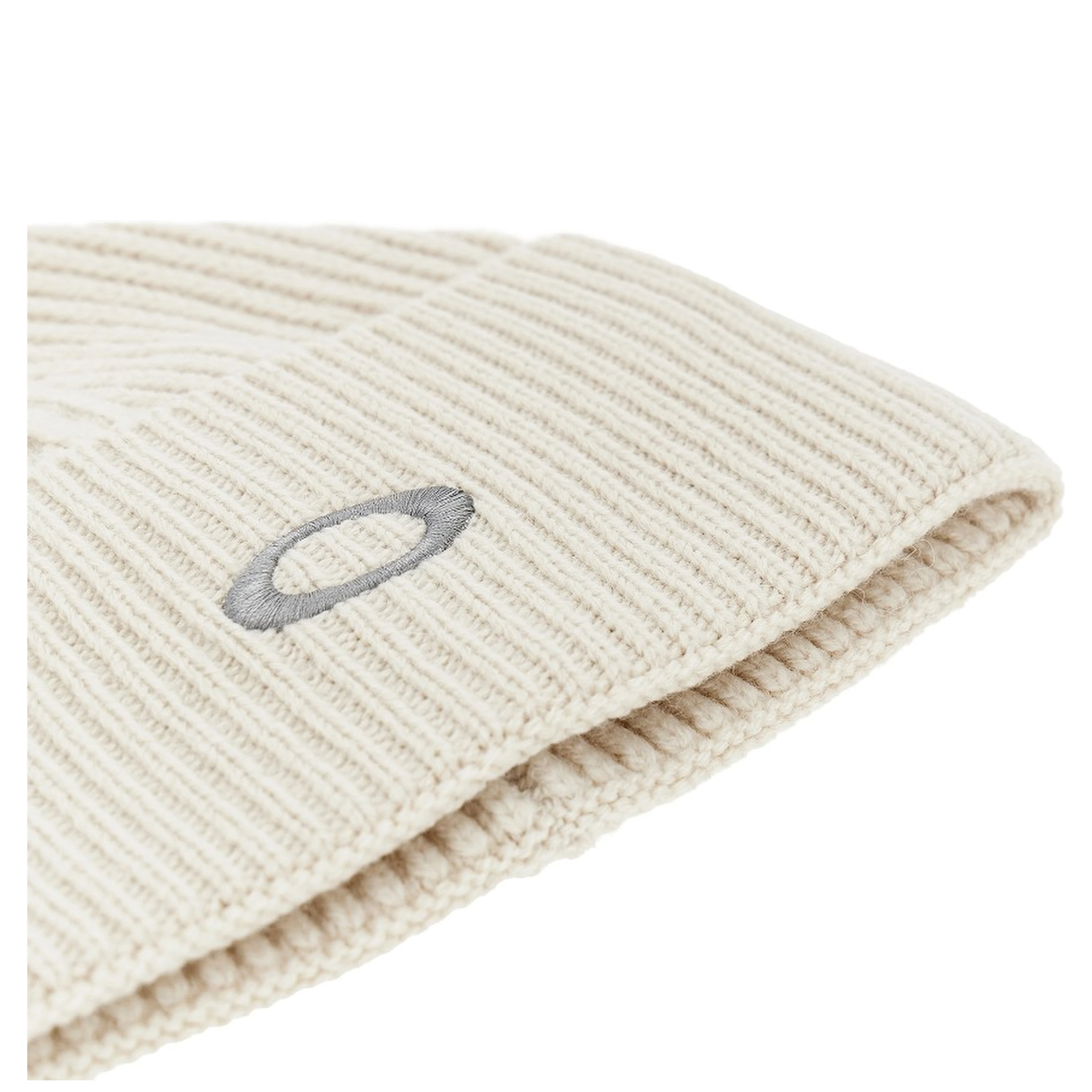 'Ellipse' ribbed beanie hat