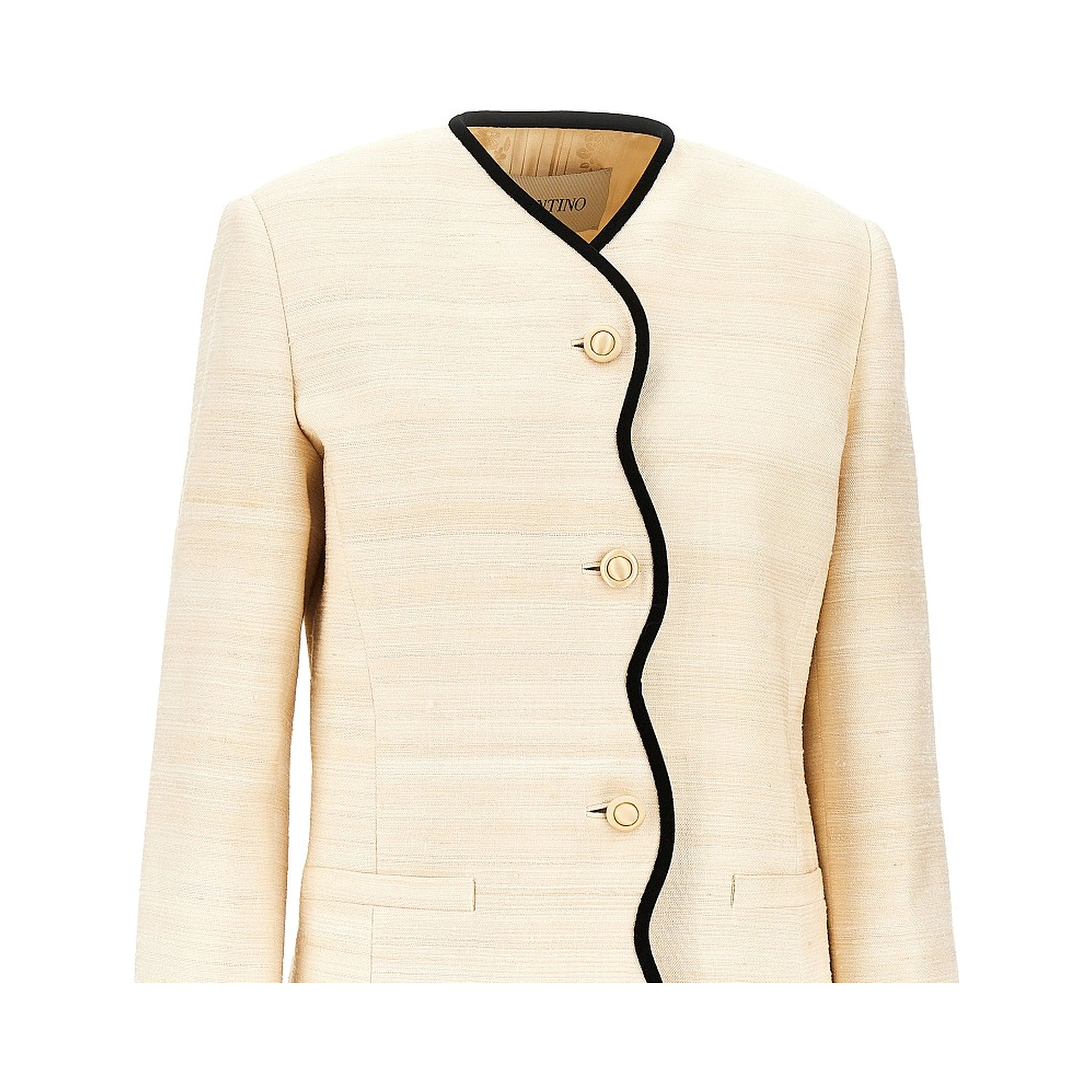 Silk Linen Canvas jacket