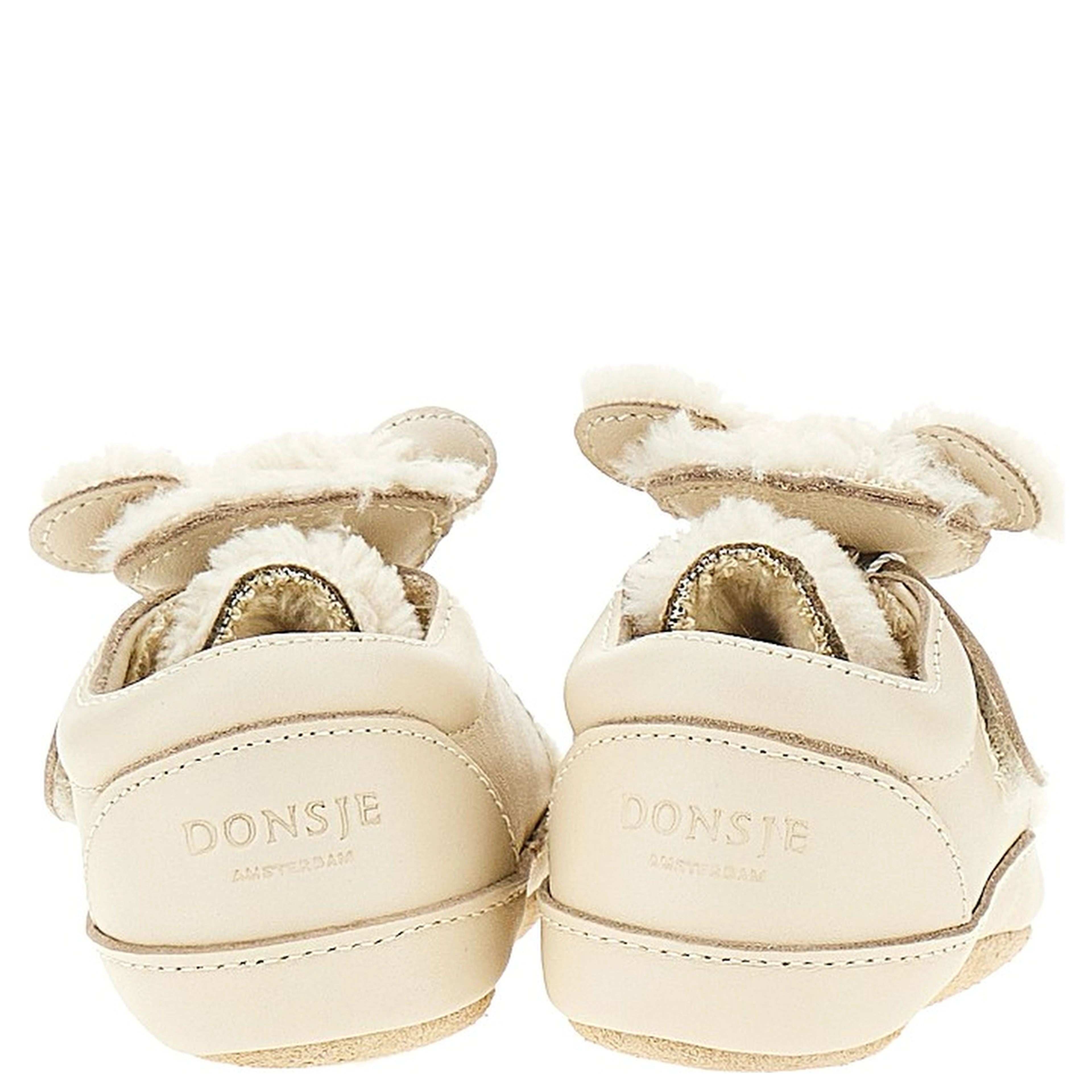'Lammy' leather baby shoes