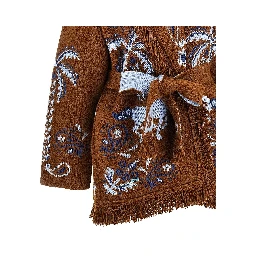 Island Roots jacquard wool cardigan