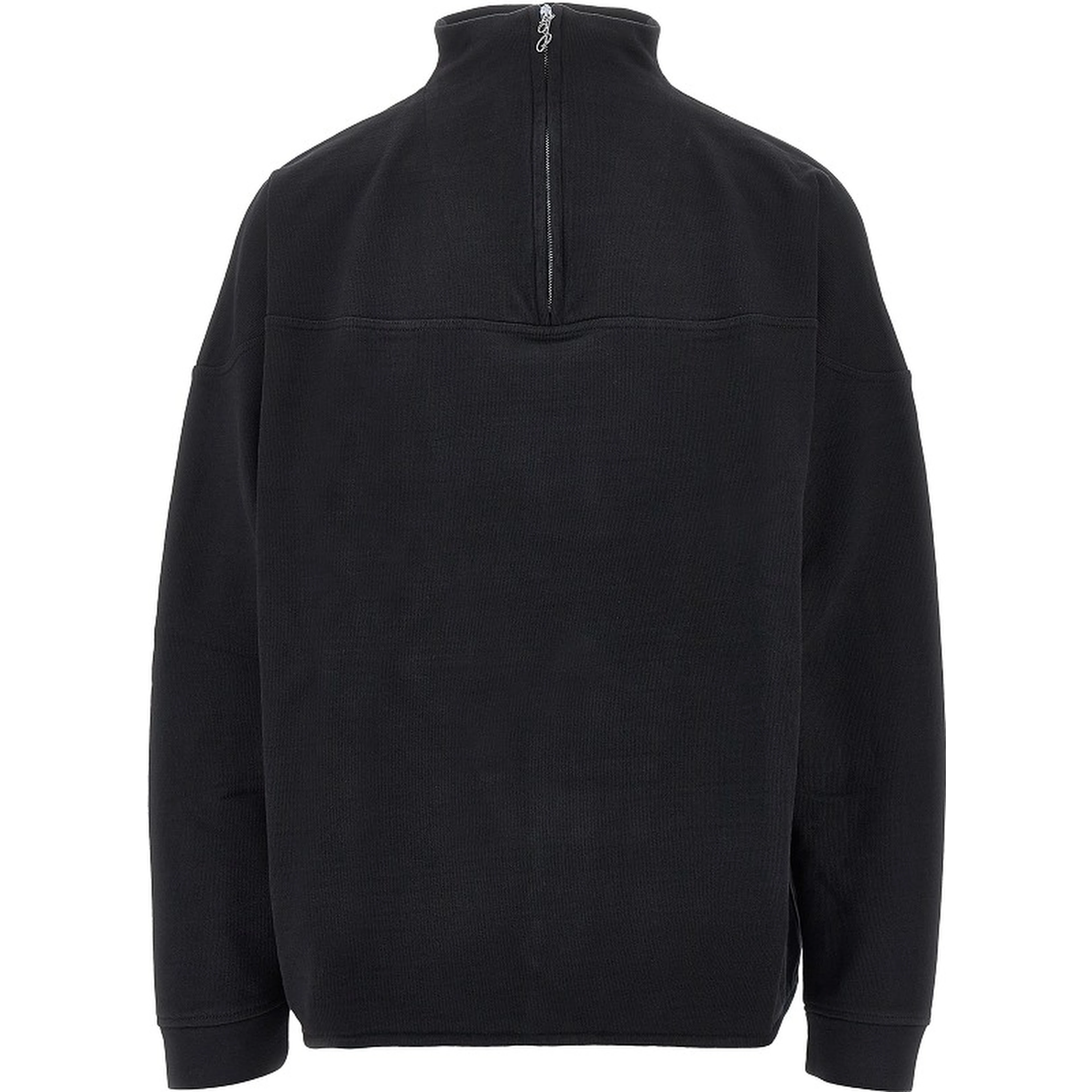 'Rond Carré' quarter-zip sweatshirt