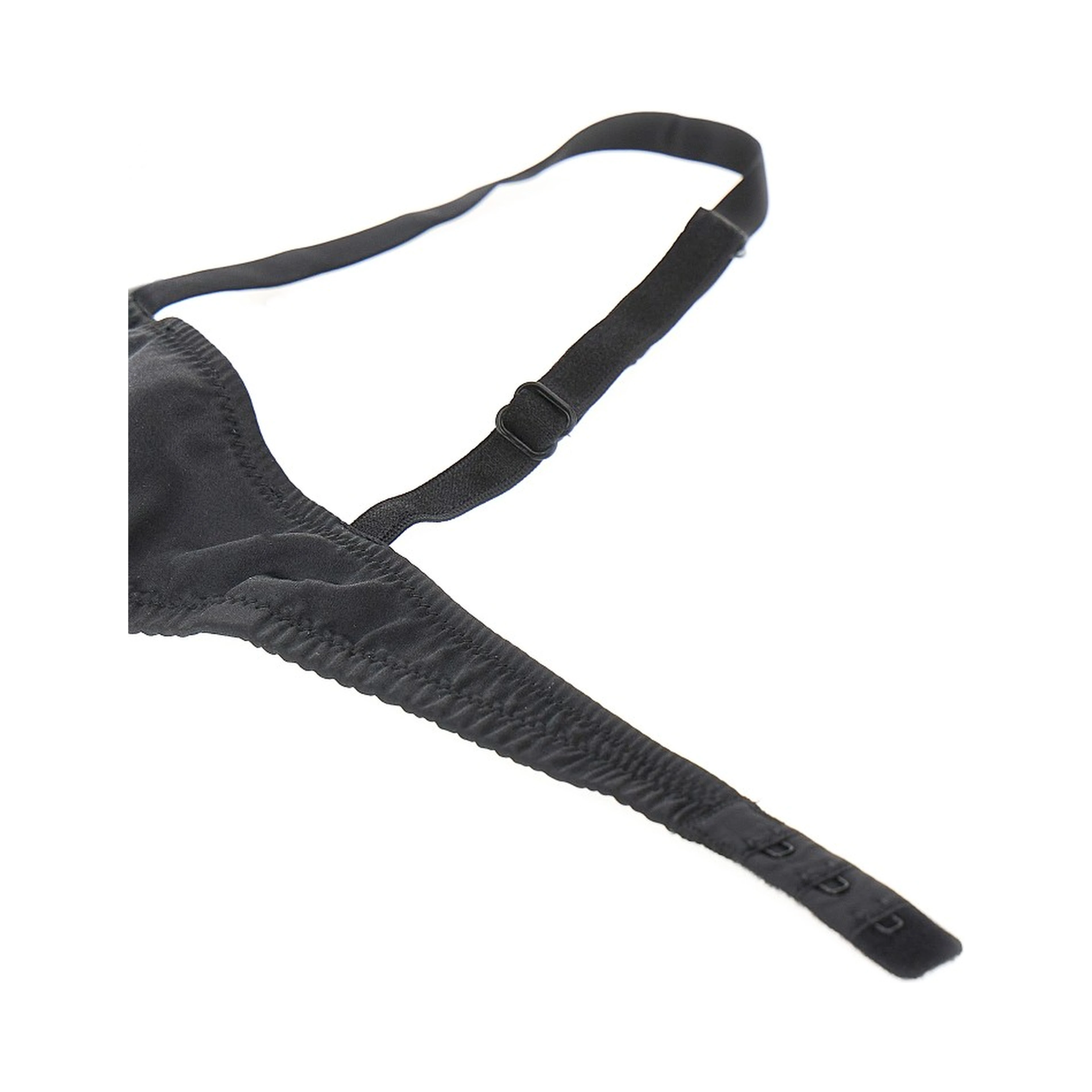 Satin and lace balconette bra