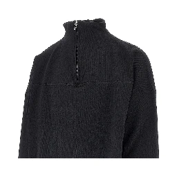 'Rond Carré' quarter-zip sweatshirt