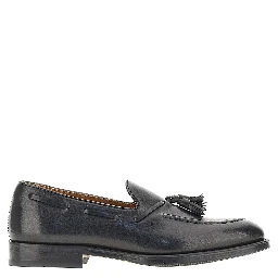 Nappa leather loafers with tassels
