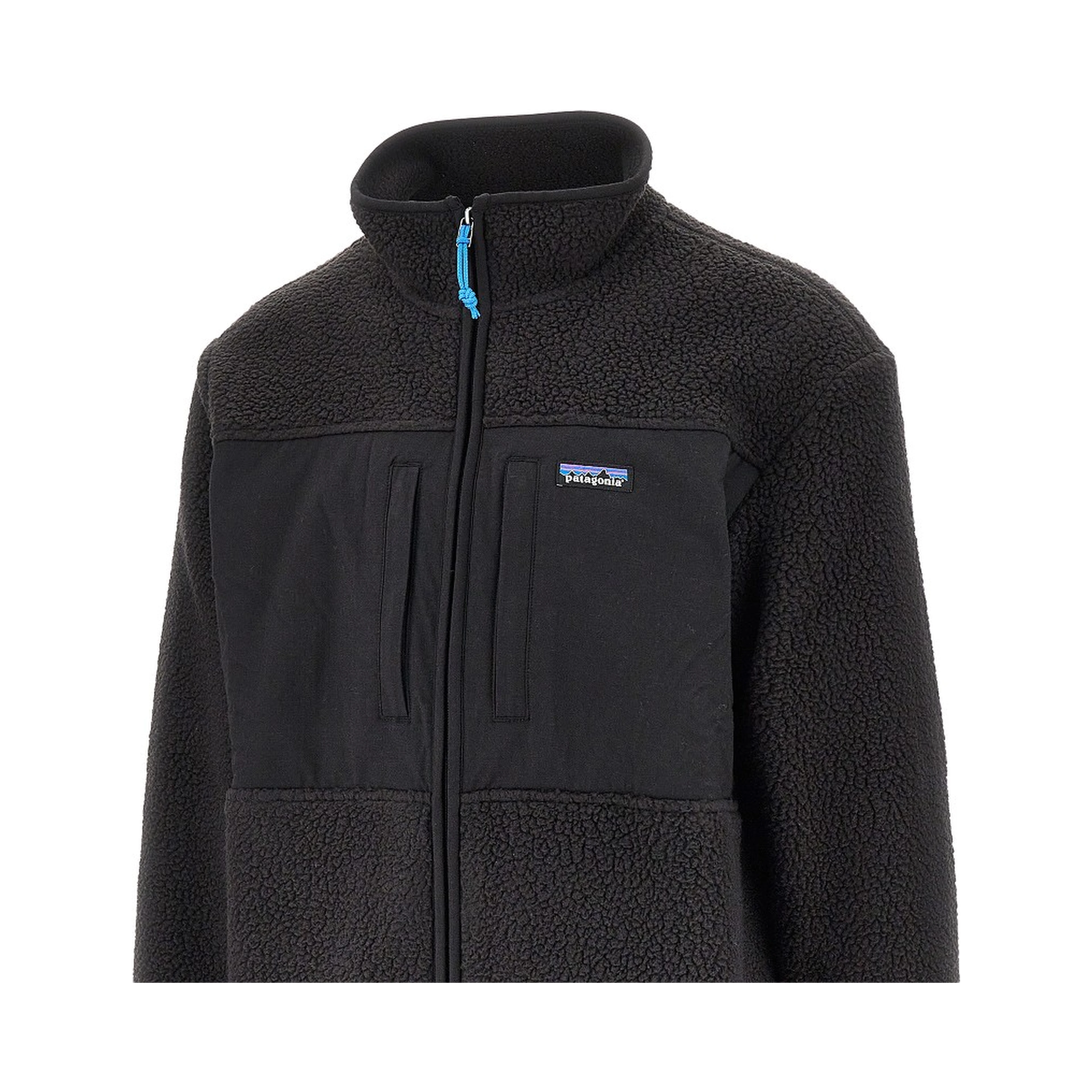 Retro Patch fleece jacket
