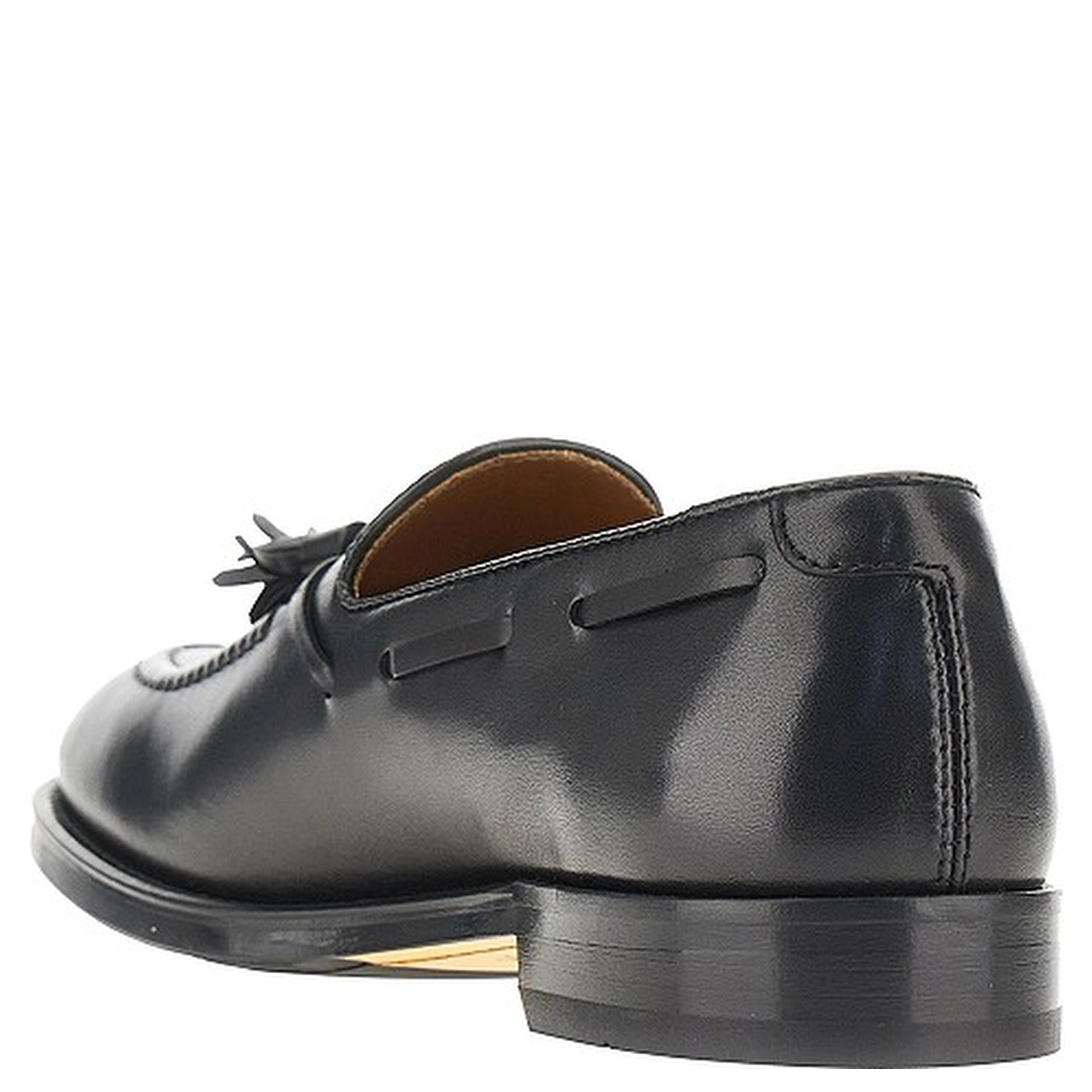 Nappa leather loafers with tassels