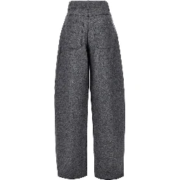 'Siro' virgin wool pants