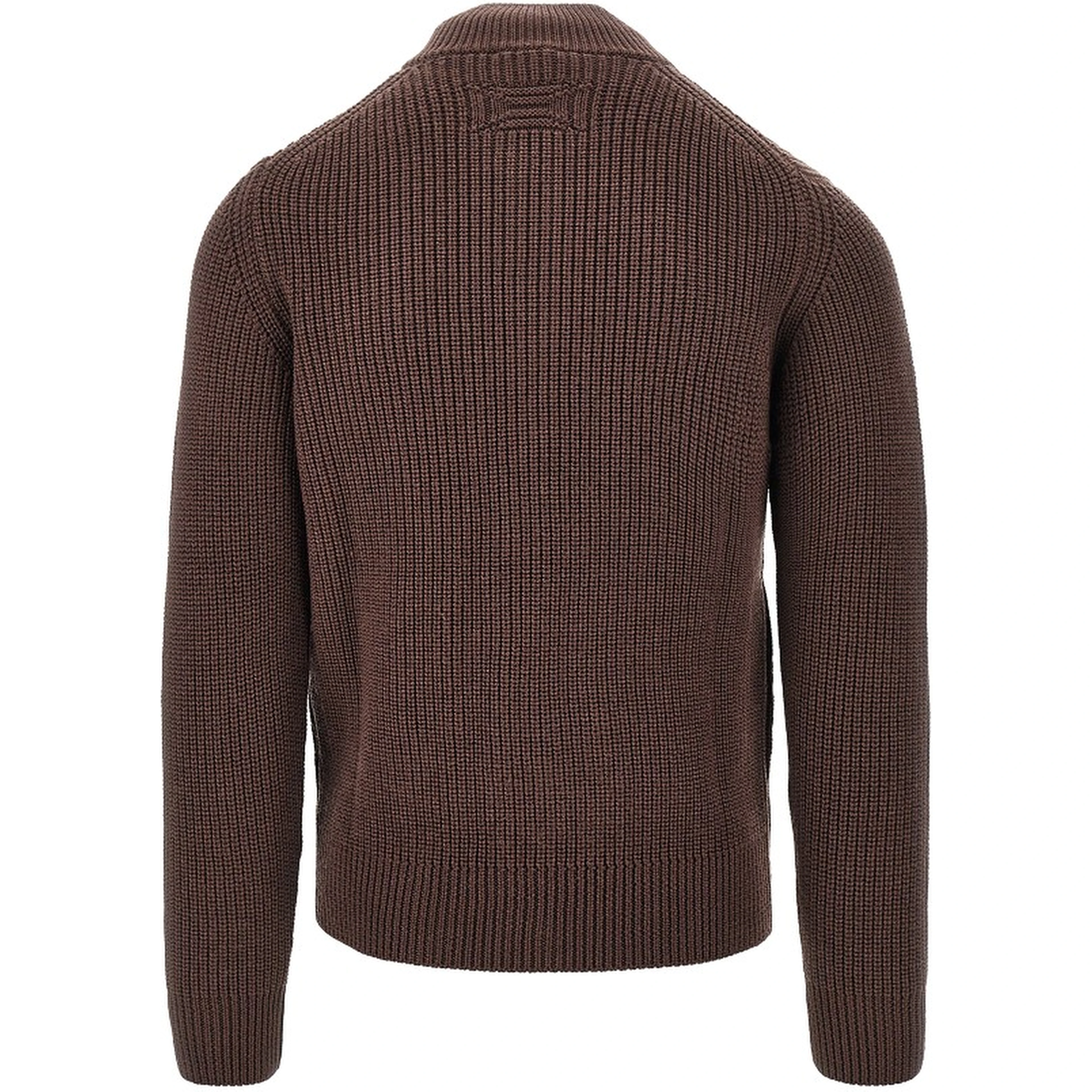 Merino wool full-zip cardigan