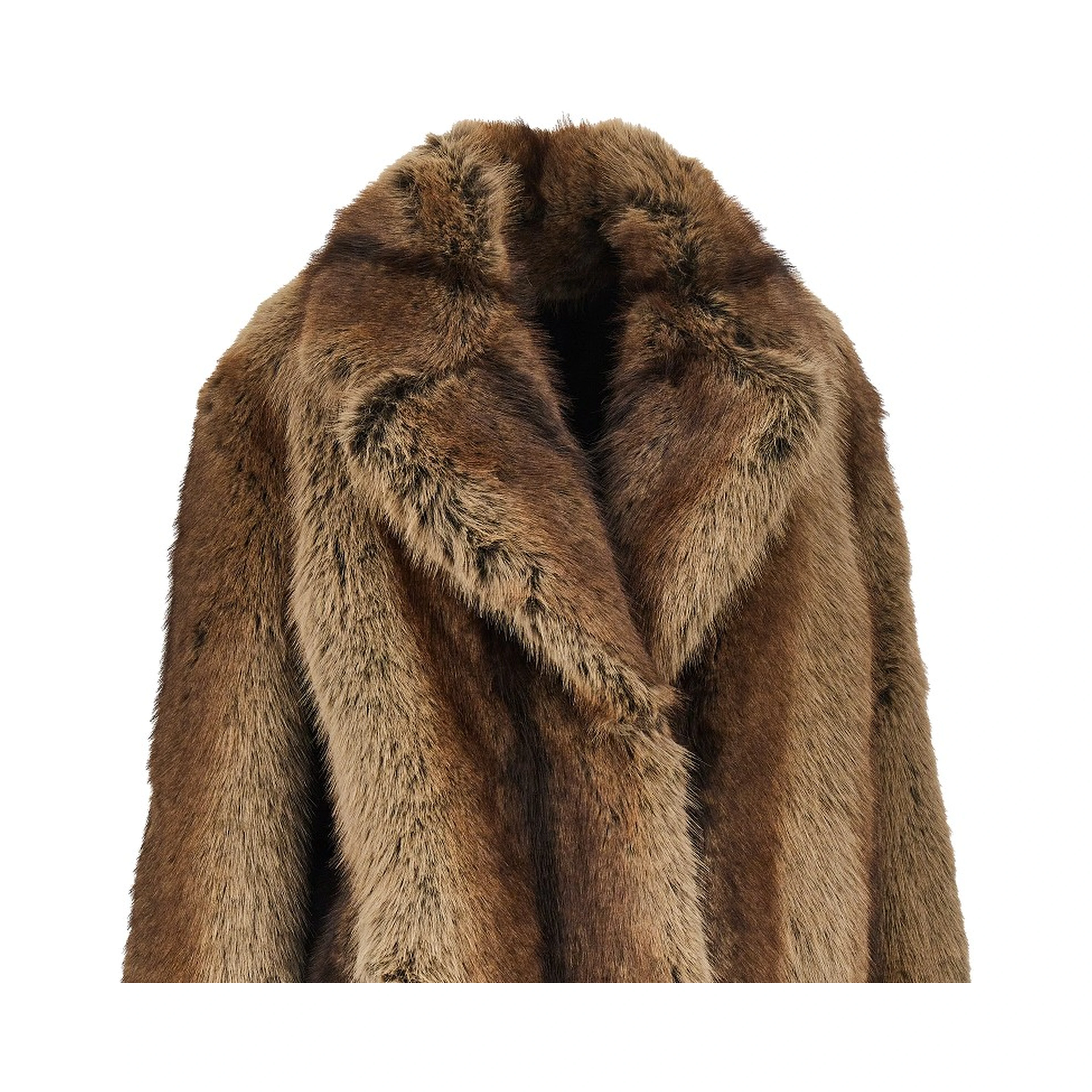 Faux fur overszed jacket