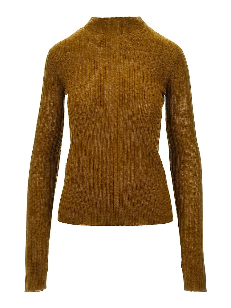 Ribbed wool top